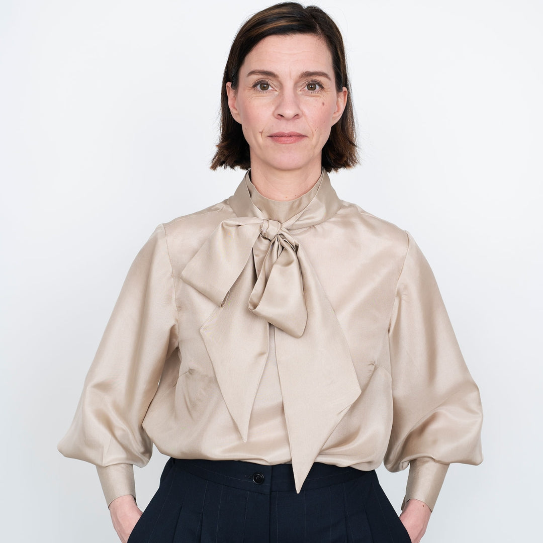 The Assembly Line - Tie Bow Blouse Pattern