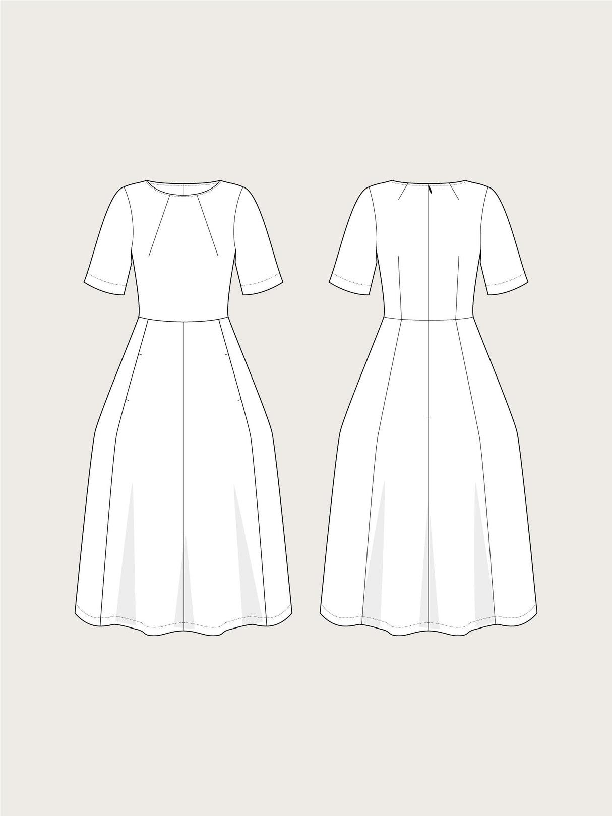 The Assembly Line - Tulip Dress Pattern