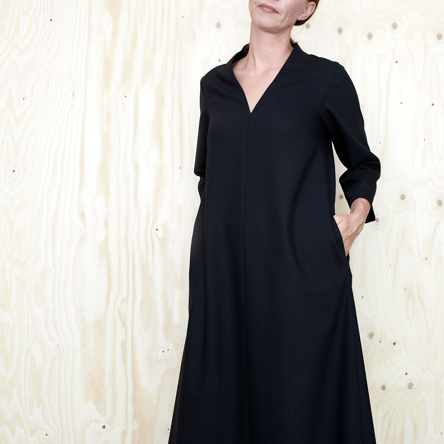 The Assembly Line - V-Neck Dress Pattern