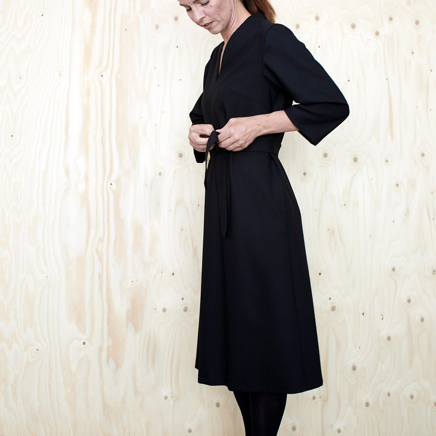 The Assembly Line - V-Neck Dress Pattern