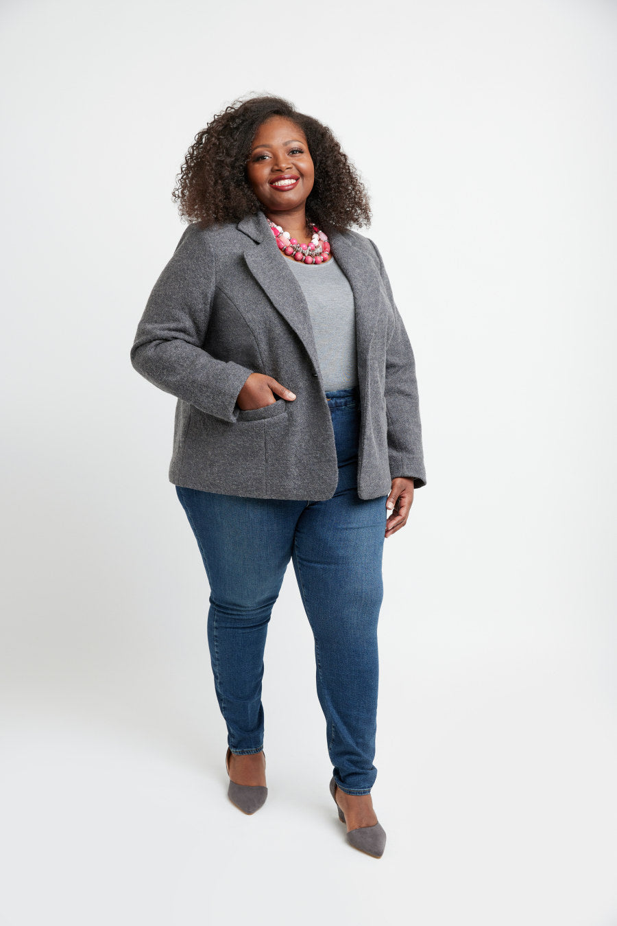 Cashmerette - Auburn Blazer Sewing Pattern (US 12-32)
