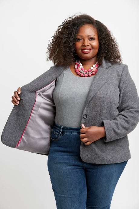 Auburn blazer pattern by cashmerette size 12 32 2