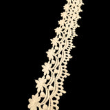 Guipure Lace Trim - Garden - Cream