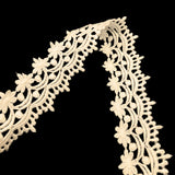 Guipure Lace Trim - Garden - Cream
