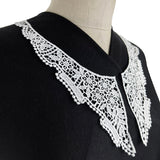 Austrian Appliqué Embroidered Collar - Olivia - White
