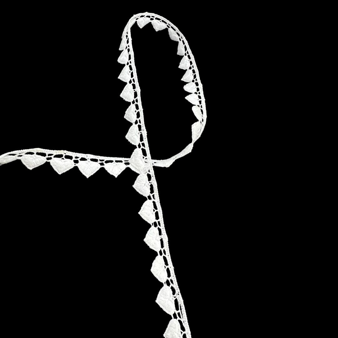 Guipure Lace Trim - Hearts