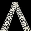 Austrian Embroidered Lace Trim - Ivory