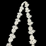 Guipure Lace Trim - Rose