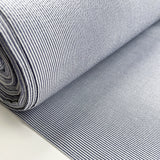 Austrian Seersucker - Navy Stripe