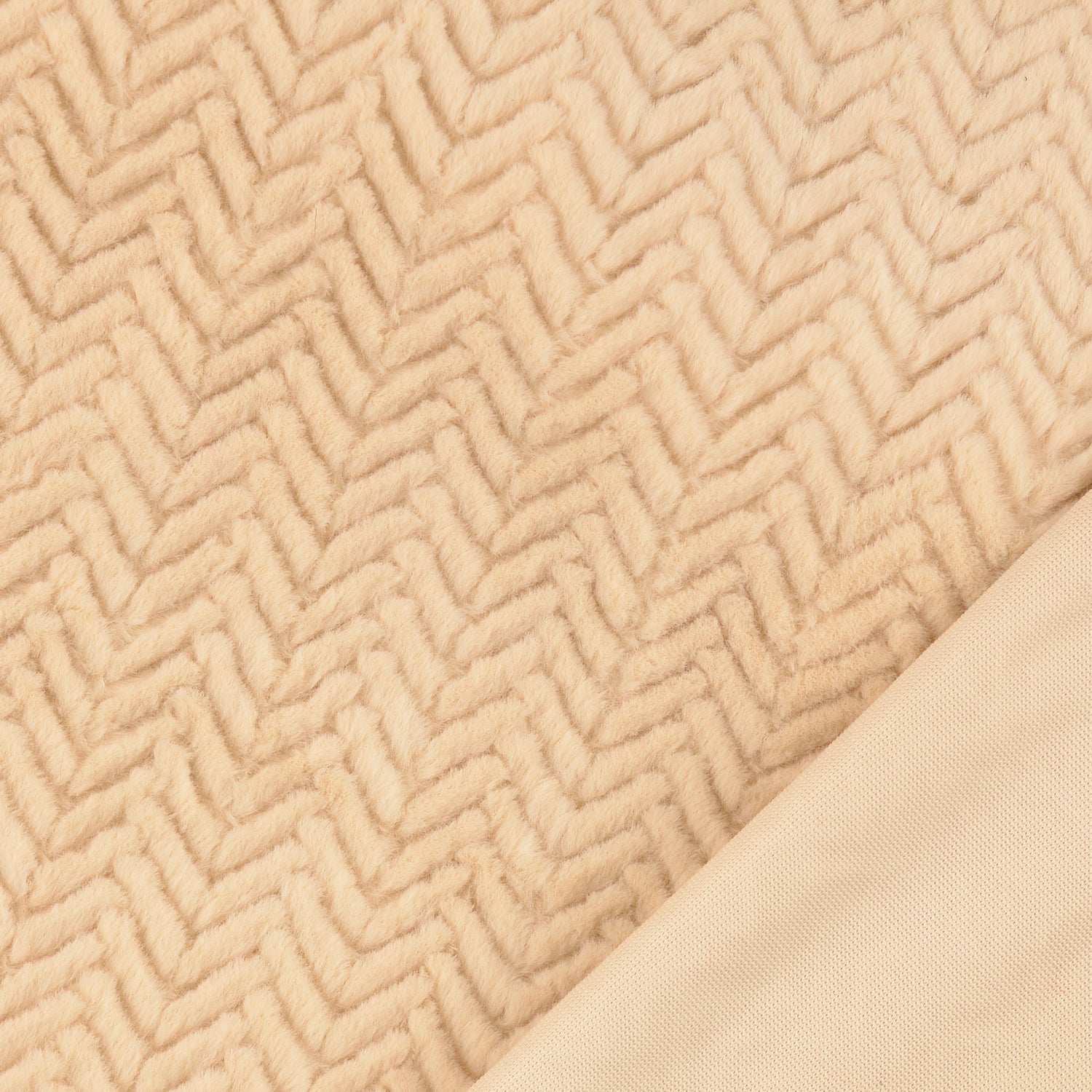 Avarni Faux Fur - Nude