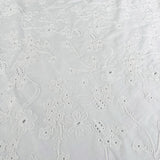 BA - Embroidered Lawn - Mellow White