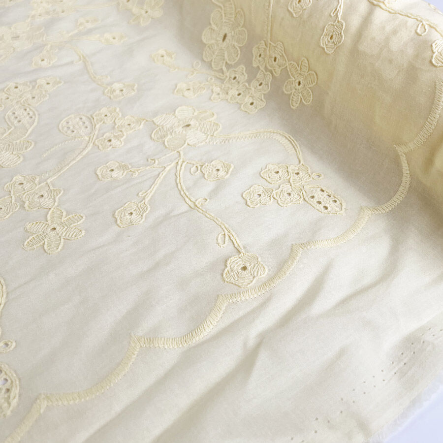 BA - Embroidered Lawn - Mellow Yellow