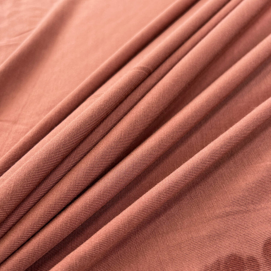 Bamboo Jersey - Dusty Terracotta