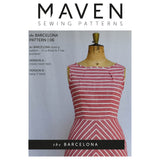 Maven - Barcelona Dress Sewing Pattern