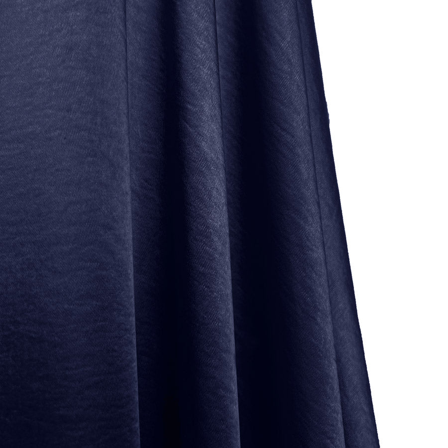 Bella Satin Stretch - Navy
