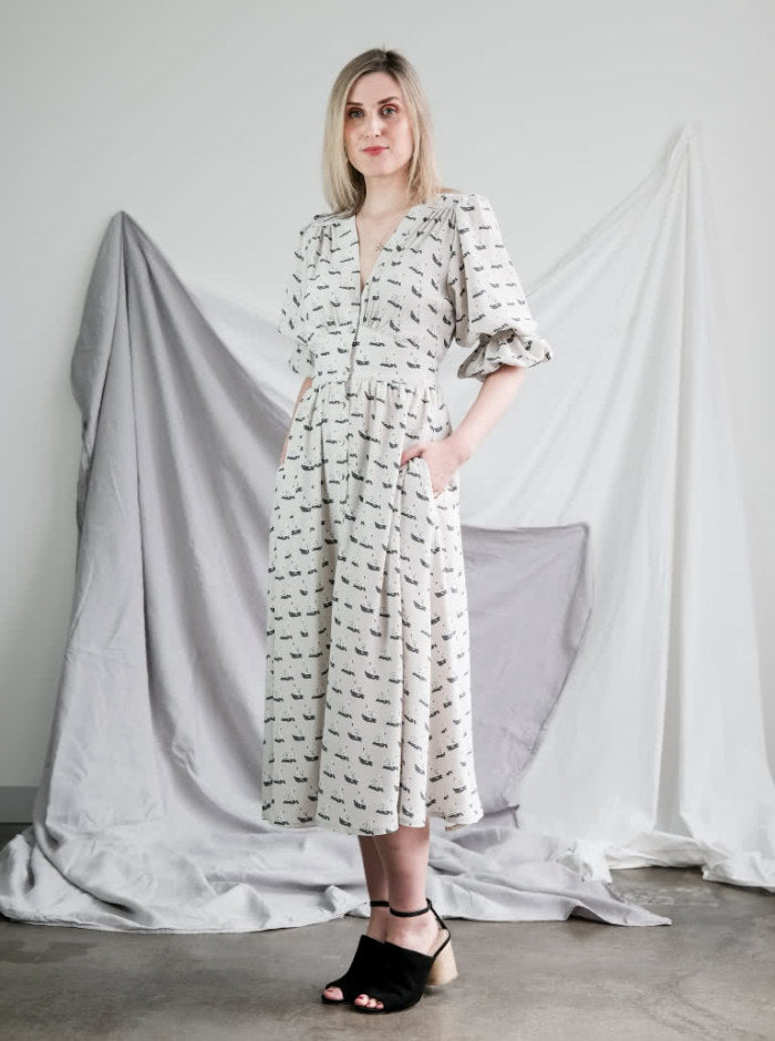 Style Arc - Belle Woven Dress Pattern (UK 4-16)