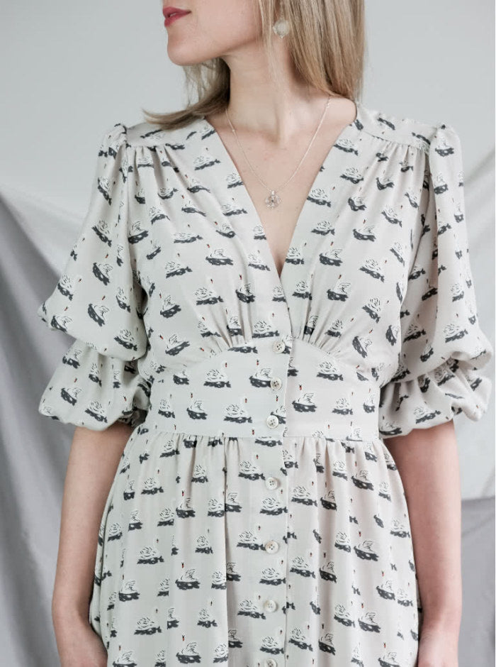 Style Arc - Belle Woven Dress Pattern (UK 4-16)