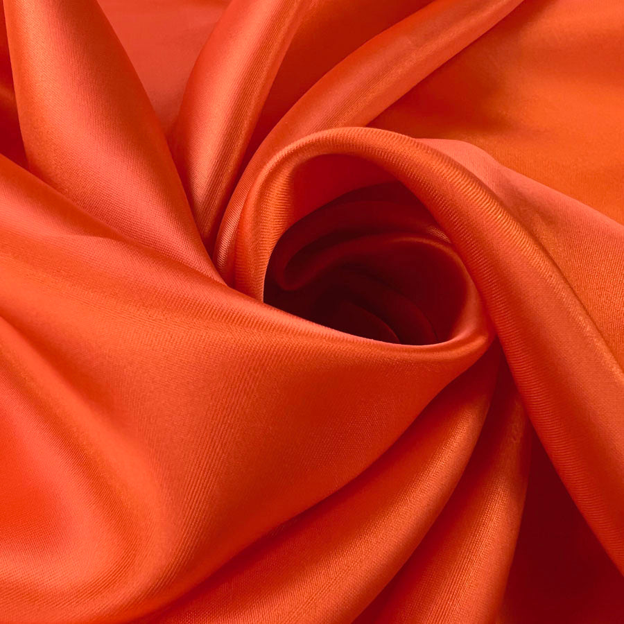 Remnant - Bemberg© Cupro - Orange (1m)