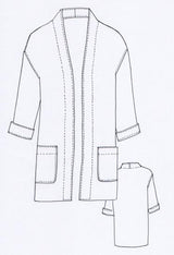 Tessuti - Berlin Jacket Sewing Pattern (UK XXS-XL)