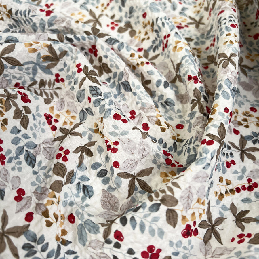 Berry Bloom Seersucker