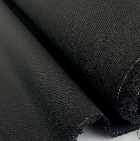 Remnant - Cotton Canvas - Black (1.5m)