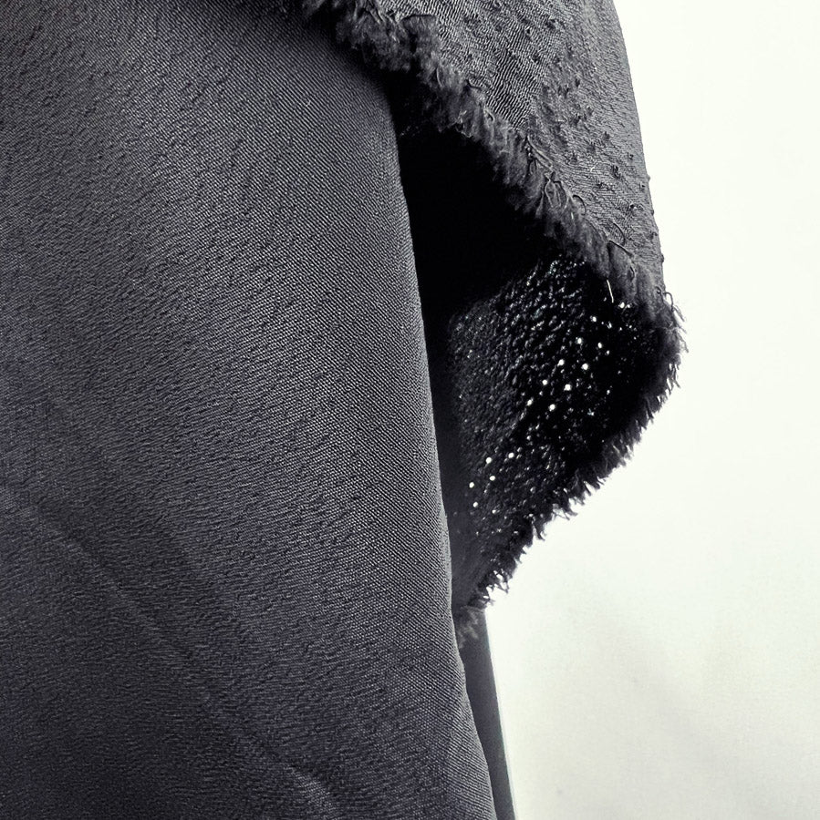 Smooth Crepe De Chine - Black