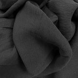 Fine Georgette Dress Fabric - Black