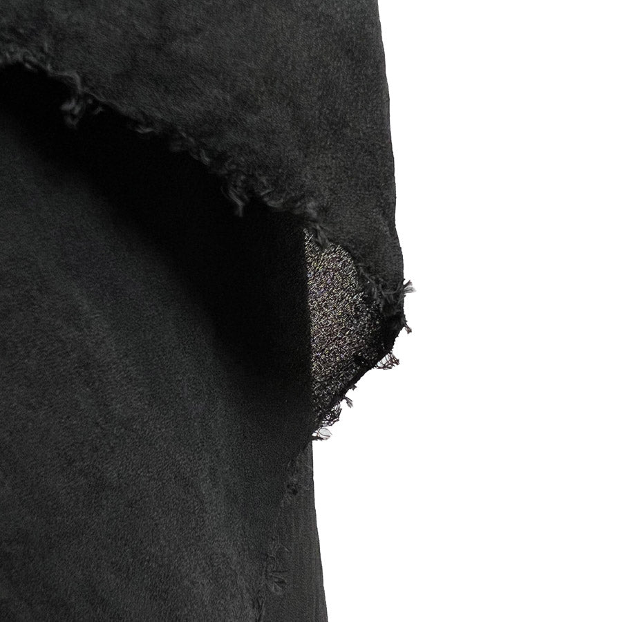 Fine Georgette Dress Fabric - Black