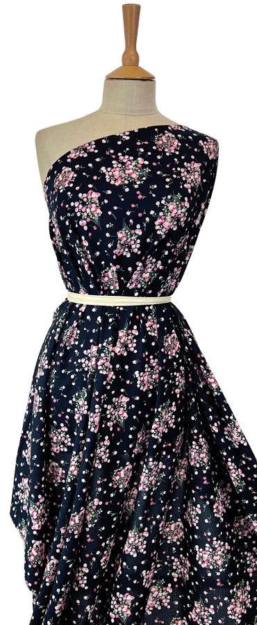 Pima Cotton Lawn - Miss Rose