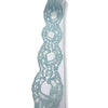 Polyester Flat Lace Trim - Fran - Sky Blue