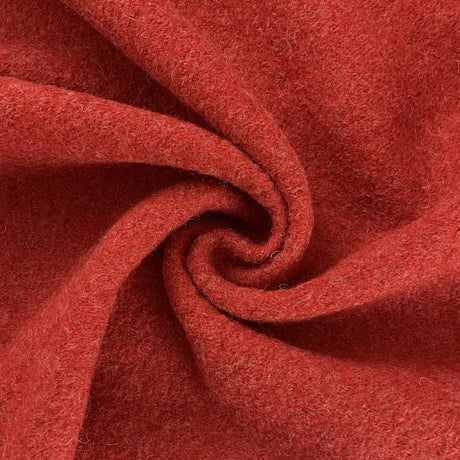 Boiled Wool Red Marl Swirl