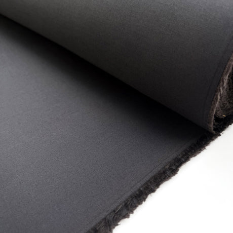 Bonded Cotton Mid Grey Plain Woven Water Resistant Coating Fabric Roll