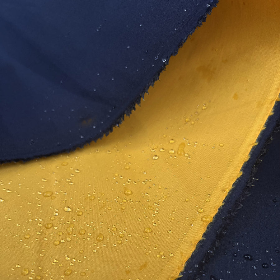 Remnant - Bonded Cotton - Navy/Yellow (1.20m)