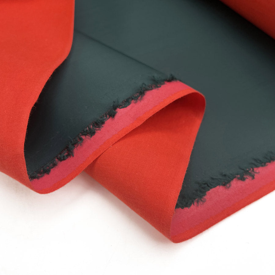 Bonded Cotton - Green/Red