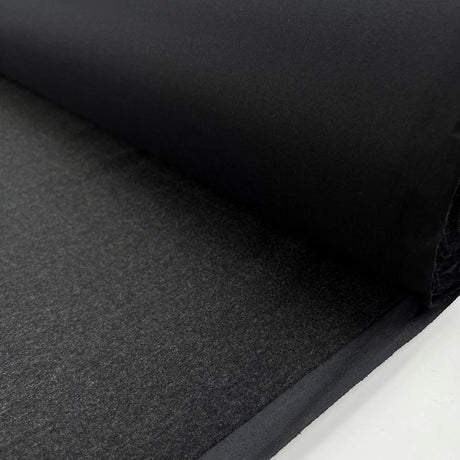 Bonded Wool Cotton - Charcoal
