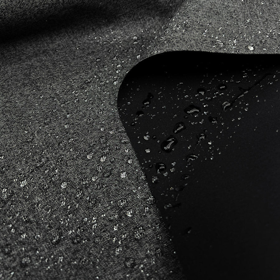 Bonded Wool Cotton - Grey Marl