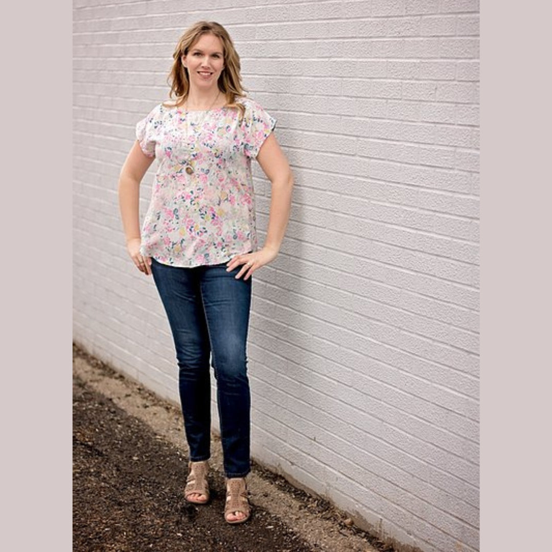 Sew to Grow - Bondi Top Sewing Pattern (Sizes XS-4XL)