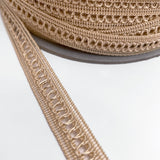 Braided Viscose Trim - Pale Gold