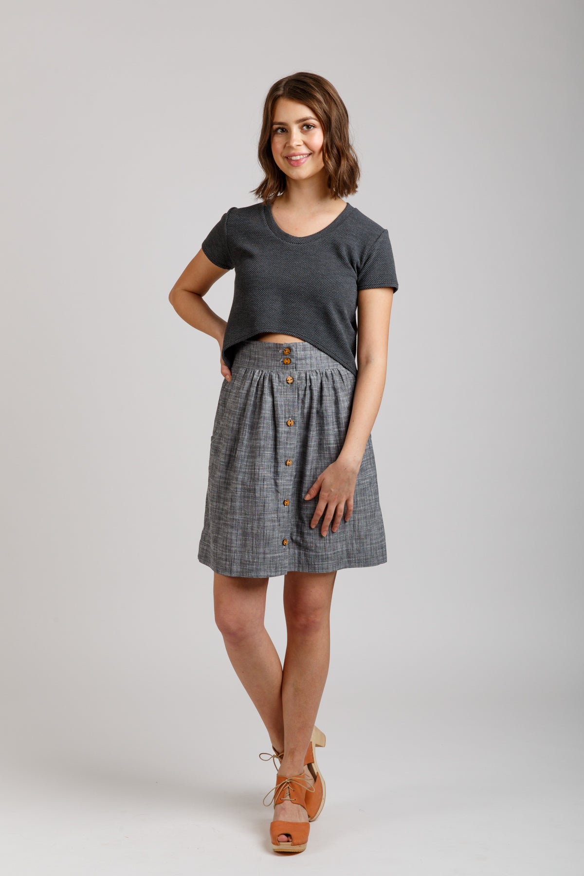 Megan Nielsen - Briar Sweater & T-Shirt Pattern