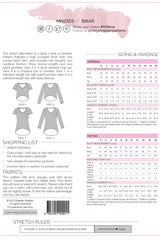 Megan Nielsen - Briar Sweater & T-Shirt Pattern
