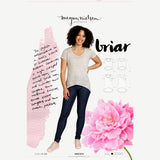 Megan Nielsen - Briar Sweater & T-Shirt Pattern