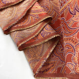 Brocade - Coral Paisley
