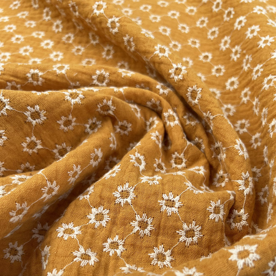 BA - Double Gauze - Sunflower - Mustard