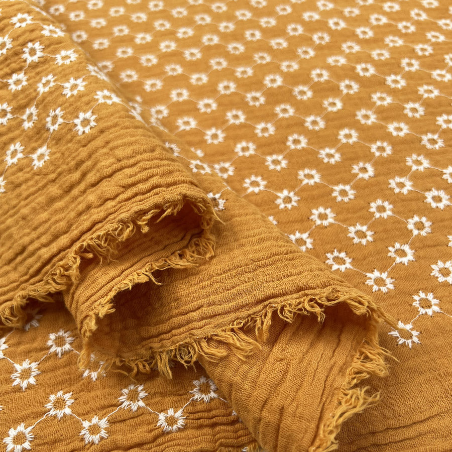 BA - Double Gauze - Sunflower - Mustard