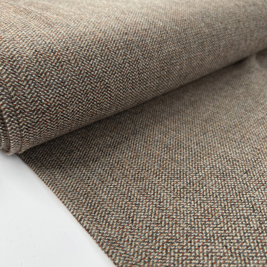 Bronte Weave - Taupe + Rust