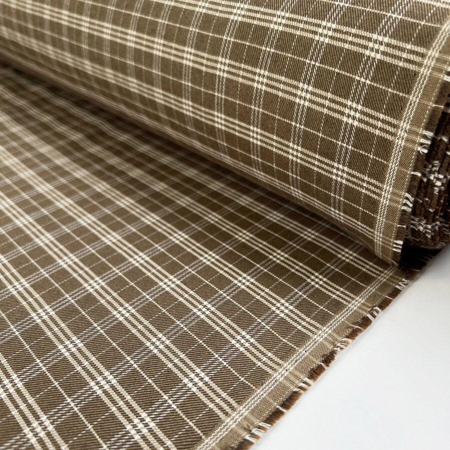 Remnant - Brownstone Shirting (0.85m)