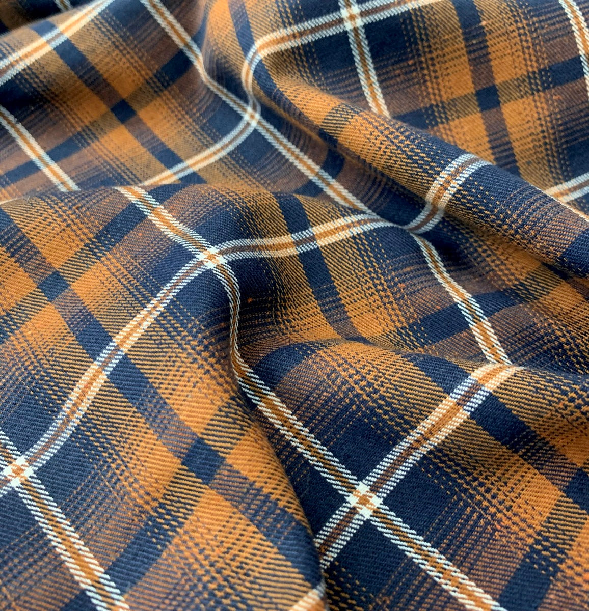 Brushed Plaid - Ochre