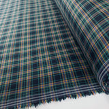 Brushed Tartan - Black + Green