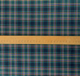 Brushed Tartan - Black + Green