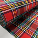 Brushed Cotton Check - Red